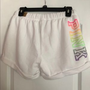 PINK BOYFRIEND SHORTS